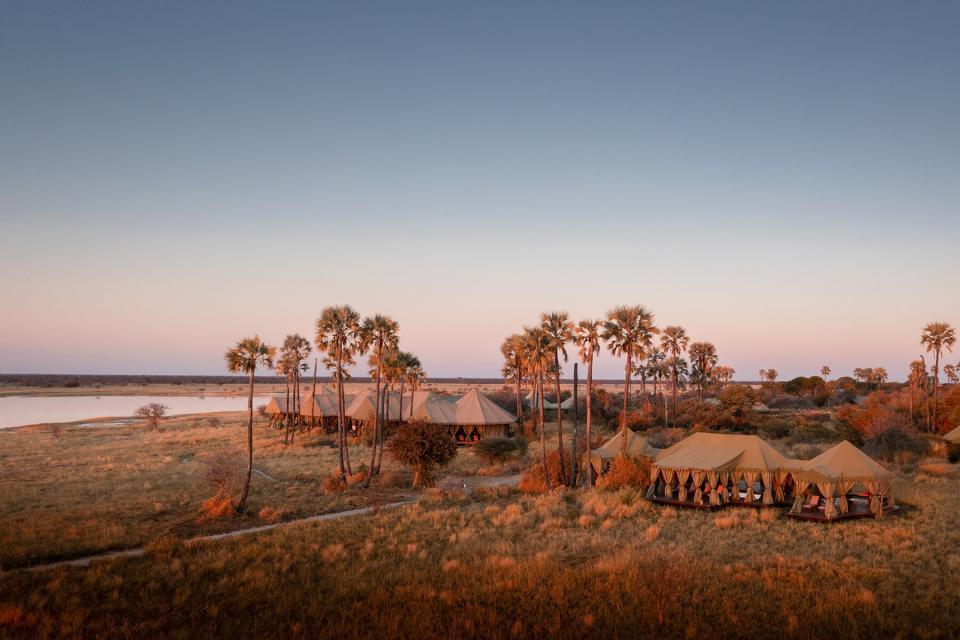 Jack's Camp, luxury tents in Botswana