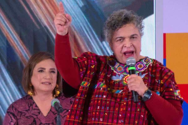 Xóchitl Gálvez y Beatriz Paredes definirán a la candidata presidencial del Frente Amplio por México.