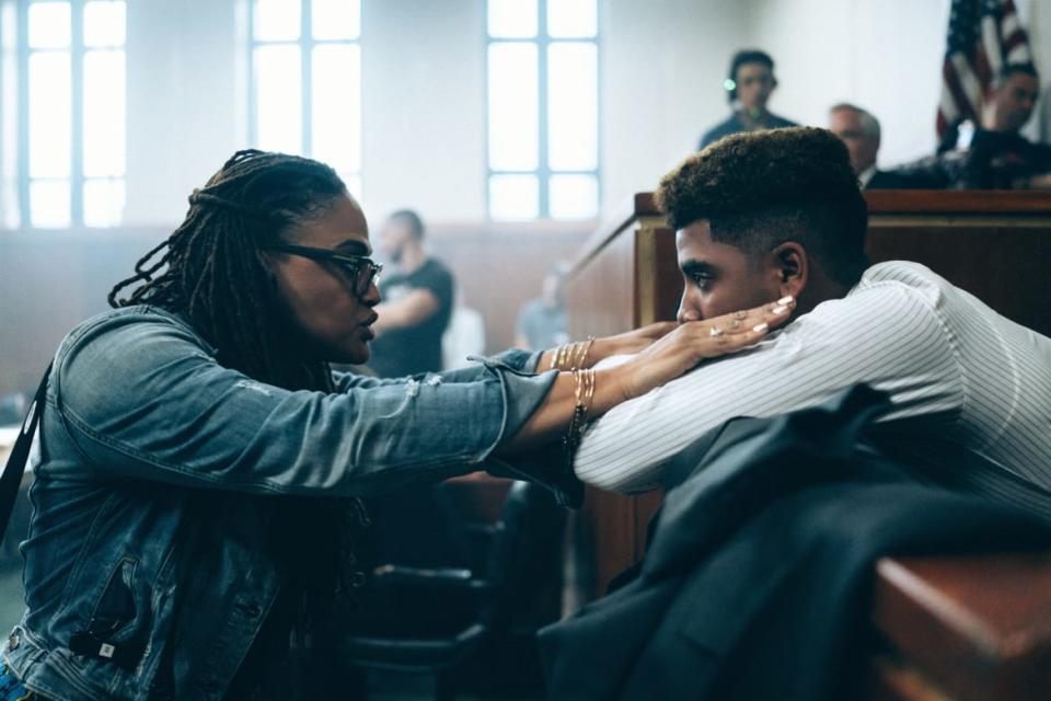 <div class="inline-image__caption"><p>Ava DuVernay directs actor Jharrel Jerome, who plays Korey Wise, on the set of 'When They See Us'</p></div> <div class="inline-image__credit">Atsushi Nishijima/Netflix</div>