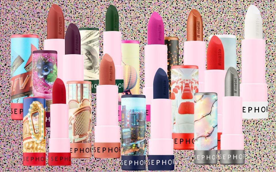 Sephora Collection is launching a new lipstick collection with 40 shades in various finishes, including matte, cream, and metallic, and they'll be $8 each.