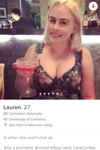 Lauren Ingram found the profile 