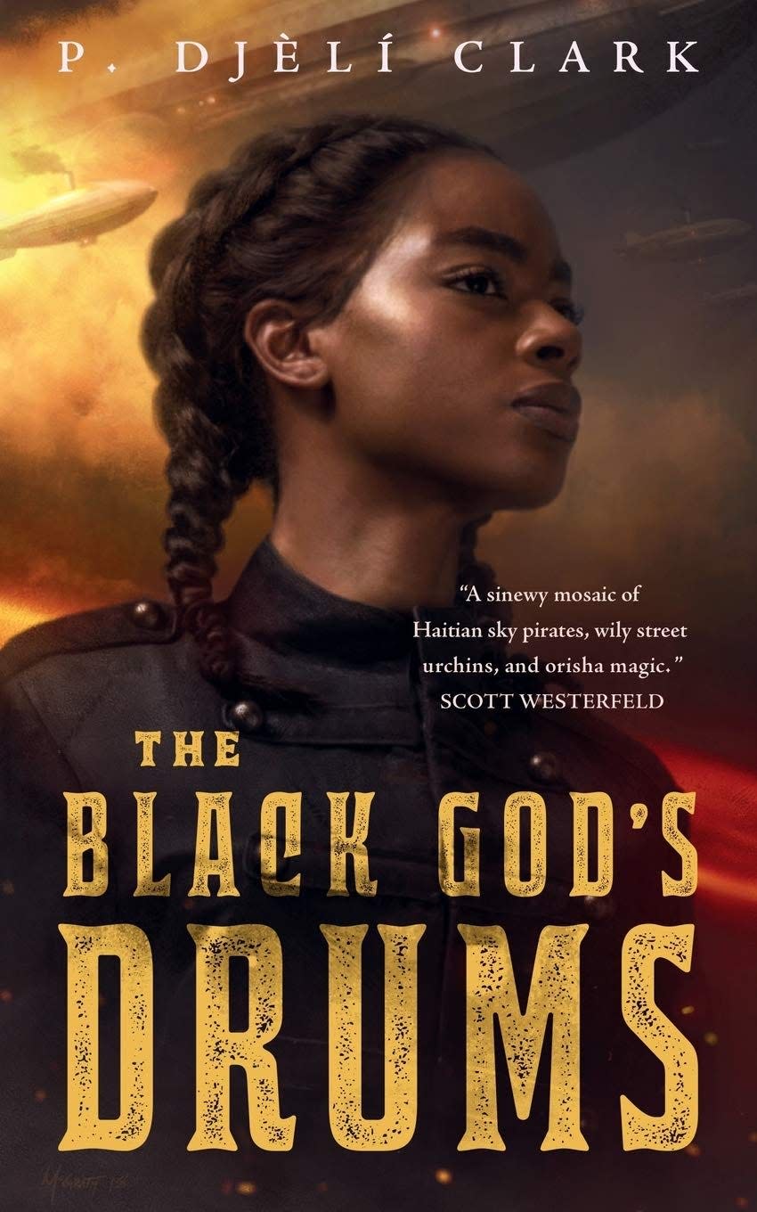 "The Black God's Drums" book cover