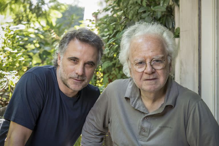 Paulo Brunetti y Oscar Barney Finn, protagonista y director de Brutus