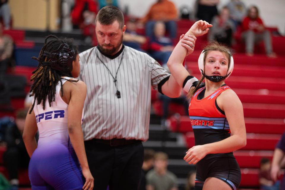 Shawnee Heights' Connie Burns will represent the Thunderbirds in this season's state tournament.