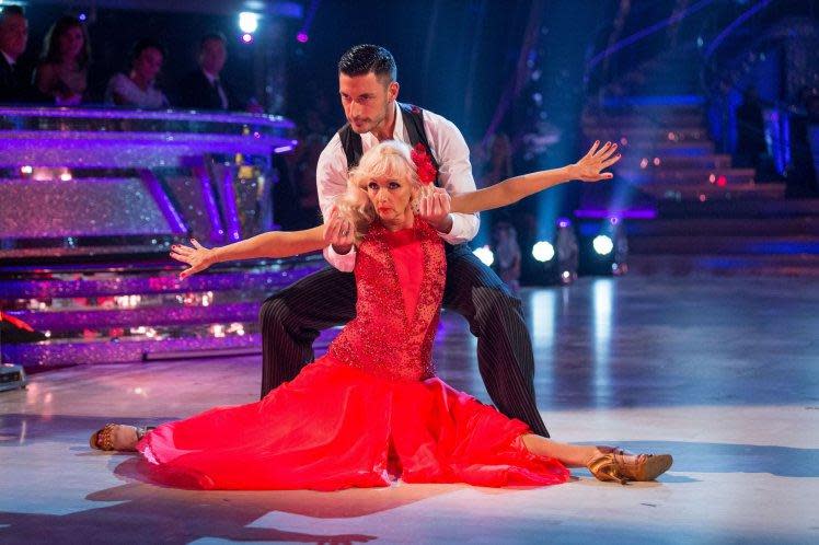 Debbie McGee on Strictly: BBC