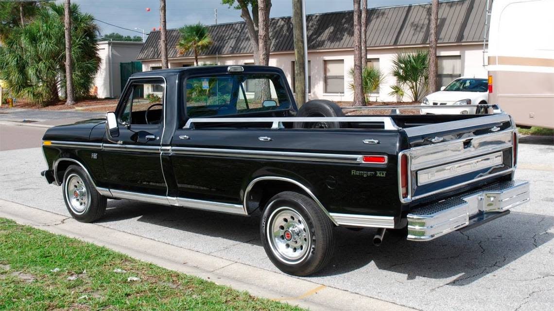 Today’s Ford F-150 barely looks like the models built in the ’70s, which were all about hauling, not comfort.