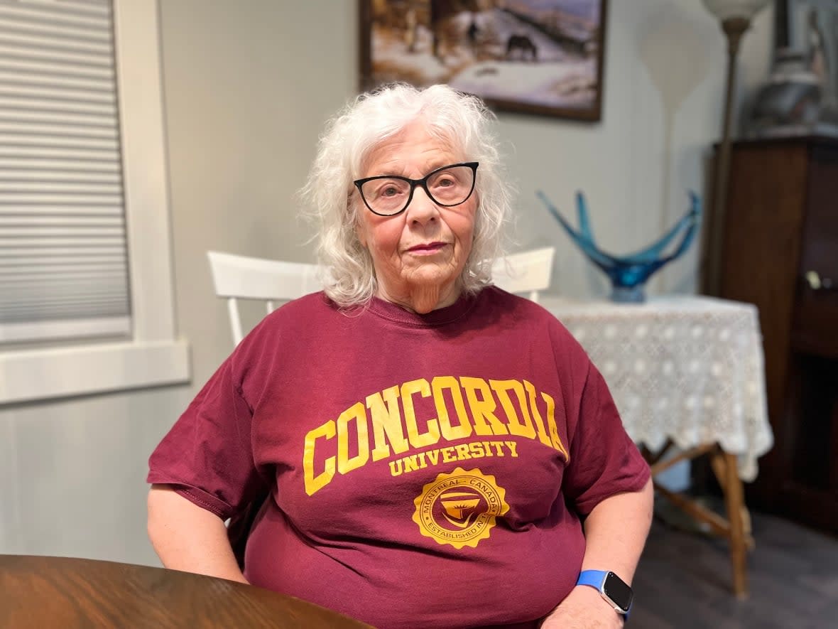 Carole Benner says if her condo fees increase once more, she'll have to find another place to live. (Submitted by Carole Benner - image credit)
