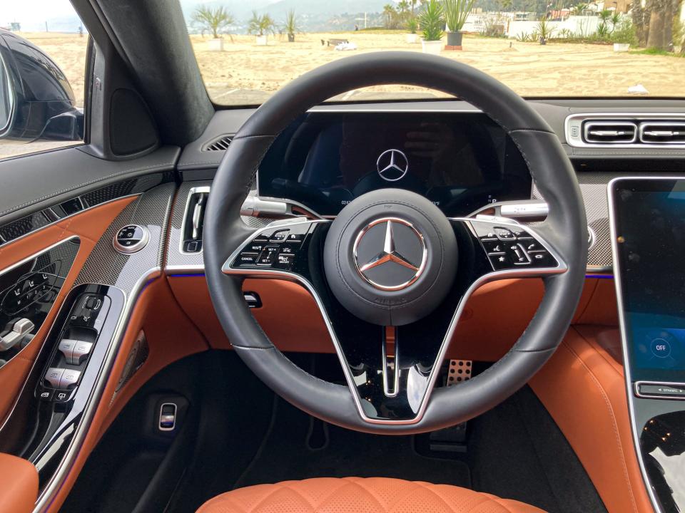 The 2023 Mercedes-Benz S580e. 