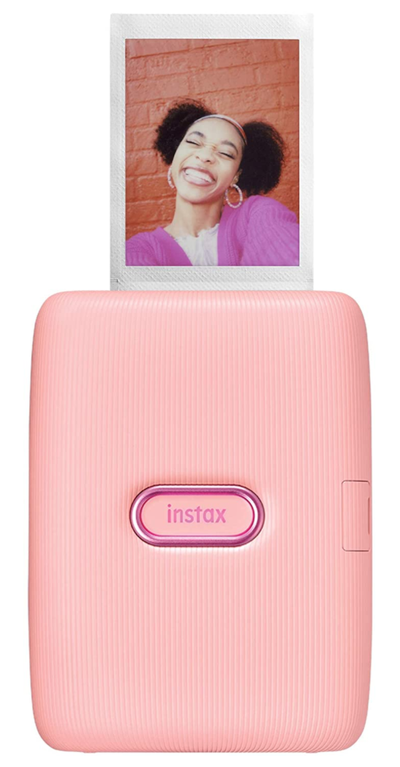 Fujifilm Instax Mini Link Smartphone Printer in Dusty Pink