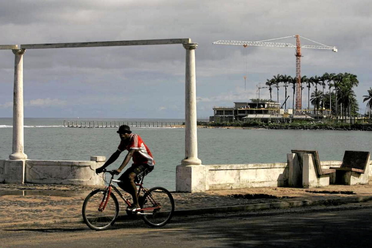 São Tome-et-Principe, micro-État composé de deux îles du golfe de Guinée, au large des côtes de l'Afrique de l'Ouest.  - Credit:ARMANDO FRANCA/AP/SIPA