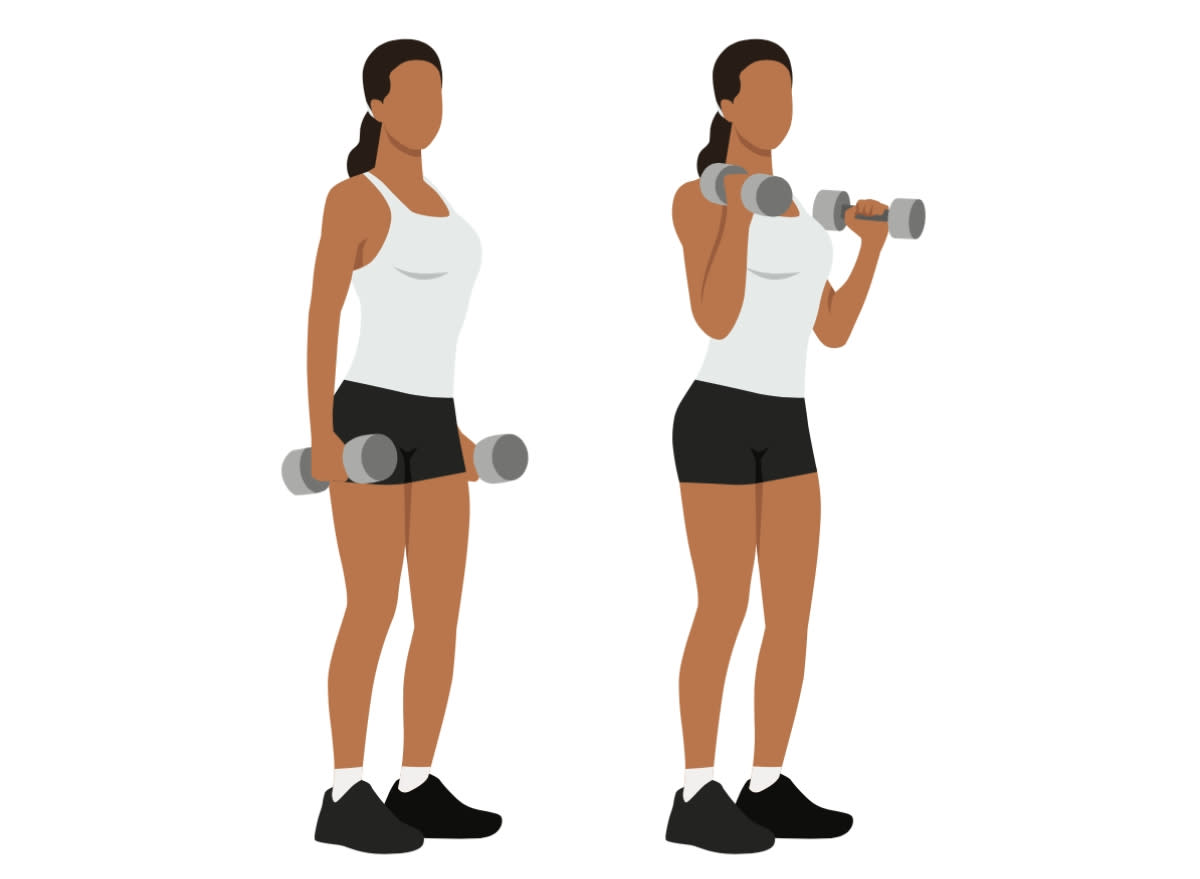 dumbbell hammer curls