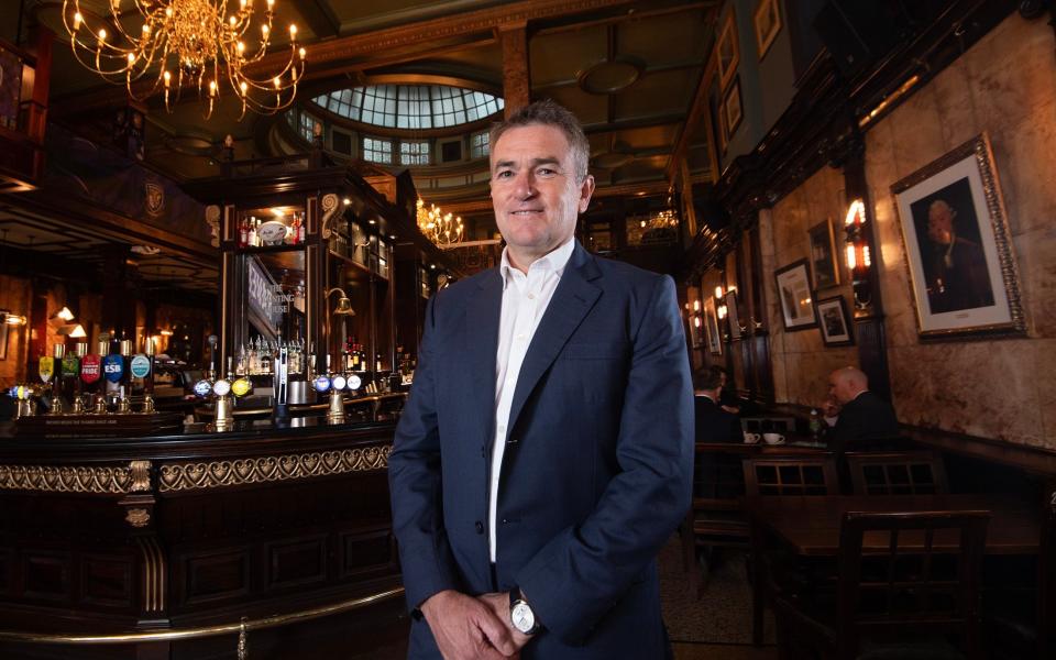 Simon Emeny, the chief executive of Fuller's