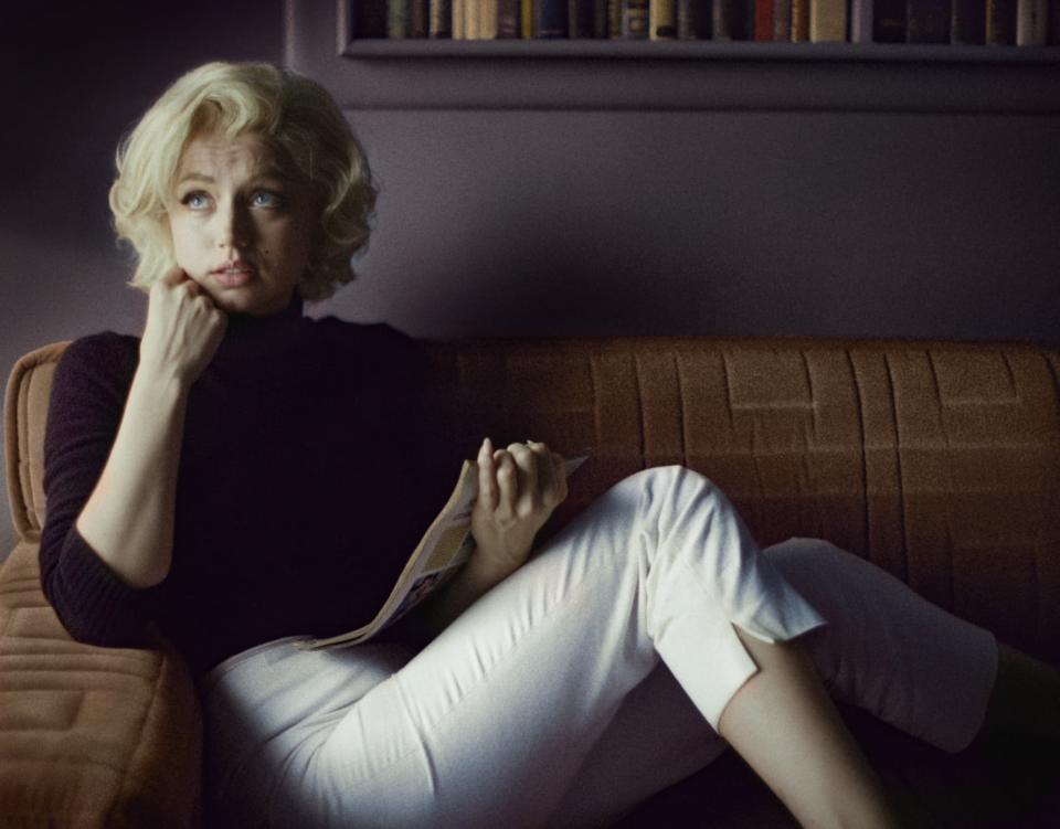 Ana de Armas dans la peau de Marilyn Monroe pour le film Netflix 