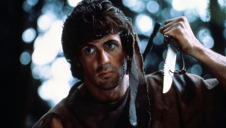 Sylvester Stallone como John Rambo en la película "First Blood". / Orion Pictures