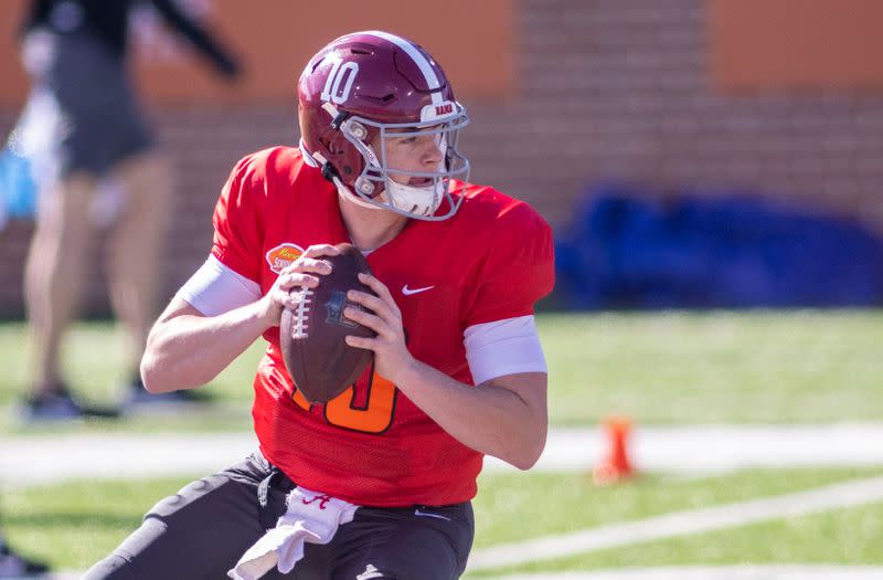 NCAA Football: Senior Bowl Practice