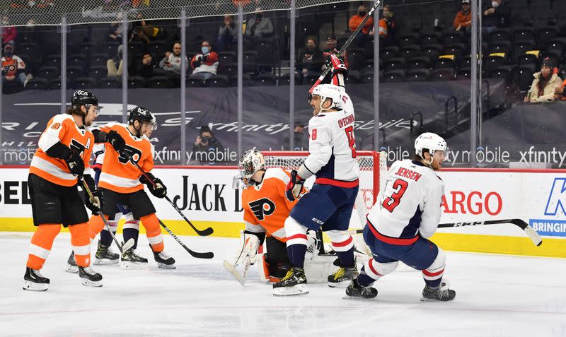 NHL: Washington Capitals at Philadelphia Flyers