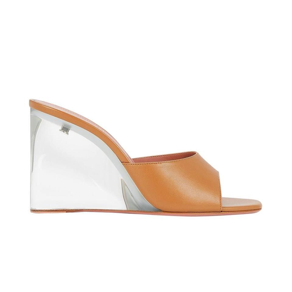 15) Lupita Leather Wedge Sandals