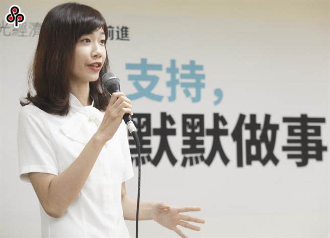 民眾黨台北市議員擬參選人楊寶楨今表示，「大菊為重」有說錯嗎？（本報資料照）