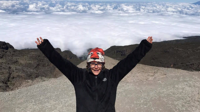 An 8-year-old girl celebrates a milestone at the top of the world. Roxy Getter is the youngest girl to reach the highest point of Mount Kilimanjaro, Africa’s tallest mountain. She made the hike with their parents. The family from Florida started the hike on July 6 and reached the peak five days later. InsideEdition.com’s Leigh Scheps (http://twitter.com/LeighTVReporter) has more