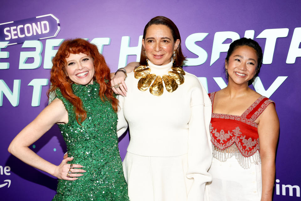 Natasha Lyonne, Maya Rudolph and Stephanie Hsu