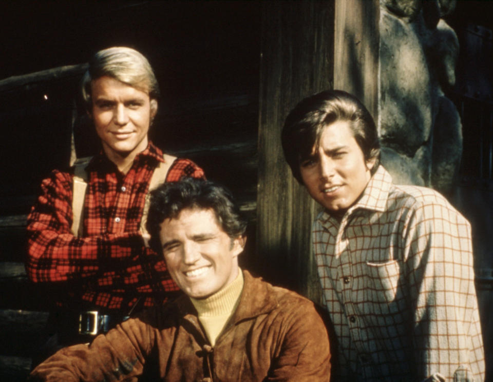 From left: David Soul, Robert Brown and Bobby Sherman in ‘Here Come the Brides’