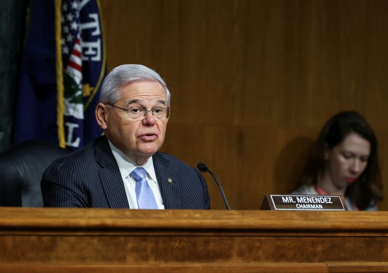 Senate Foreign Relations Committee holds hearing on "U.S. Policy on Belarus" on Capitol Hill in Washington