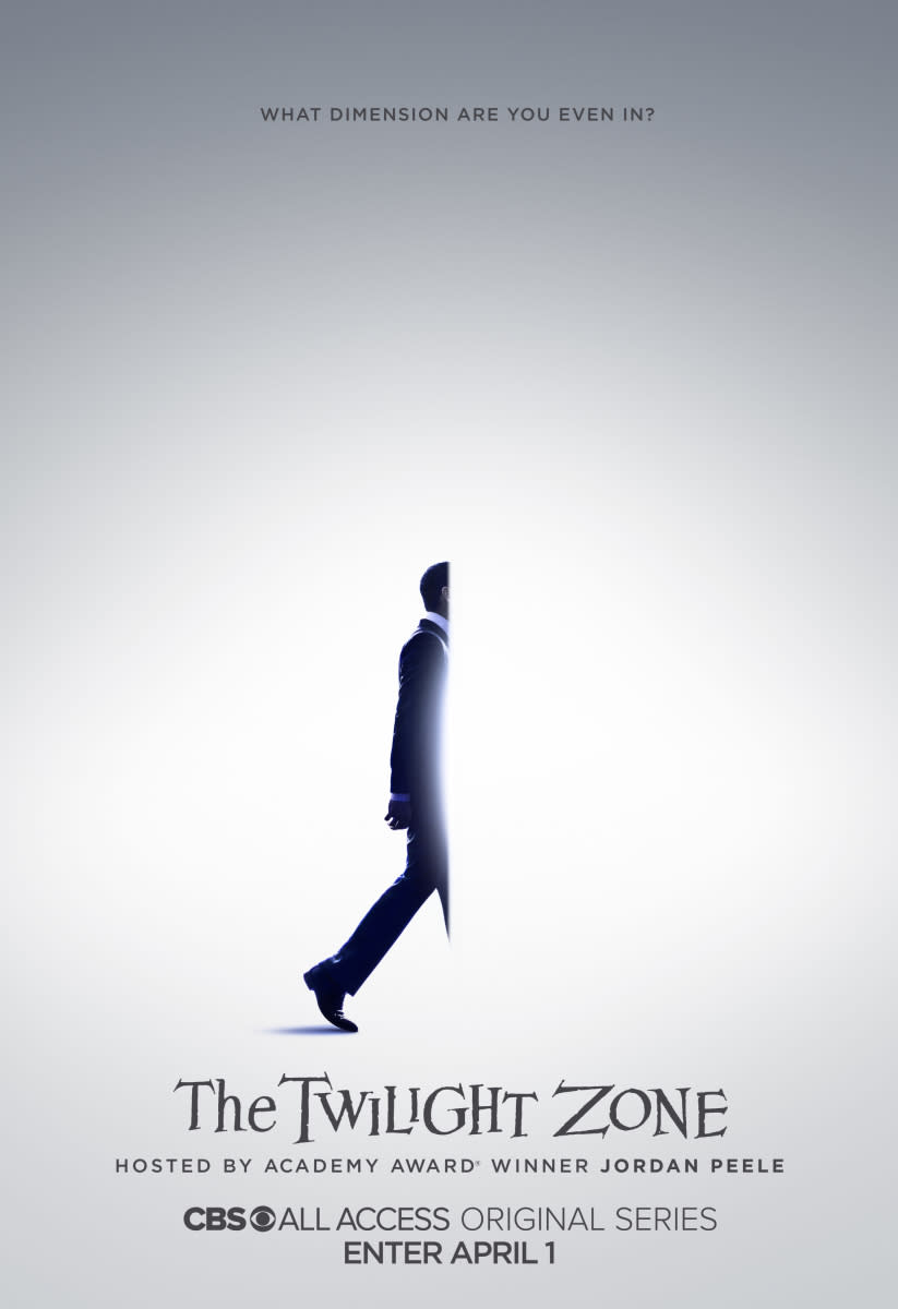 The first poster for Jordan Peele’s <em>The Twilight Zone</em>. (Photo: CBS Interactive)