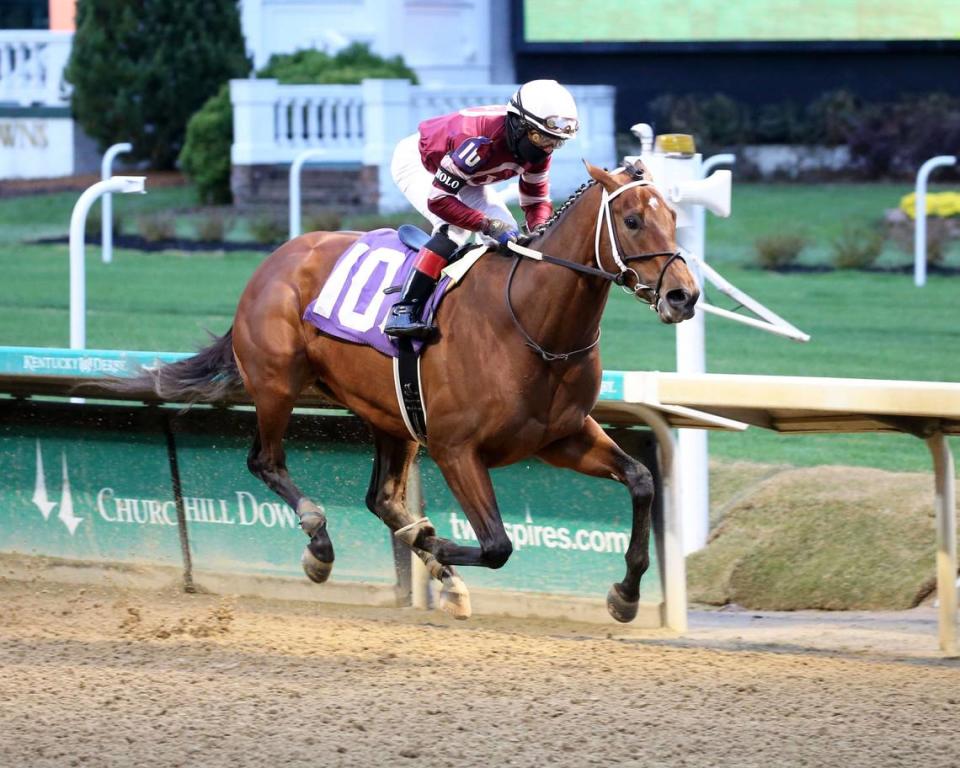 Epicenter is the 6-5 morning-line favorite against a field of eight other horses in Saturday’s 147th Preakness Stakes at Pimlico Race Course in Baltimore.