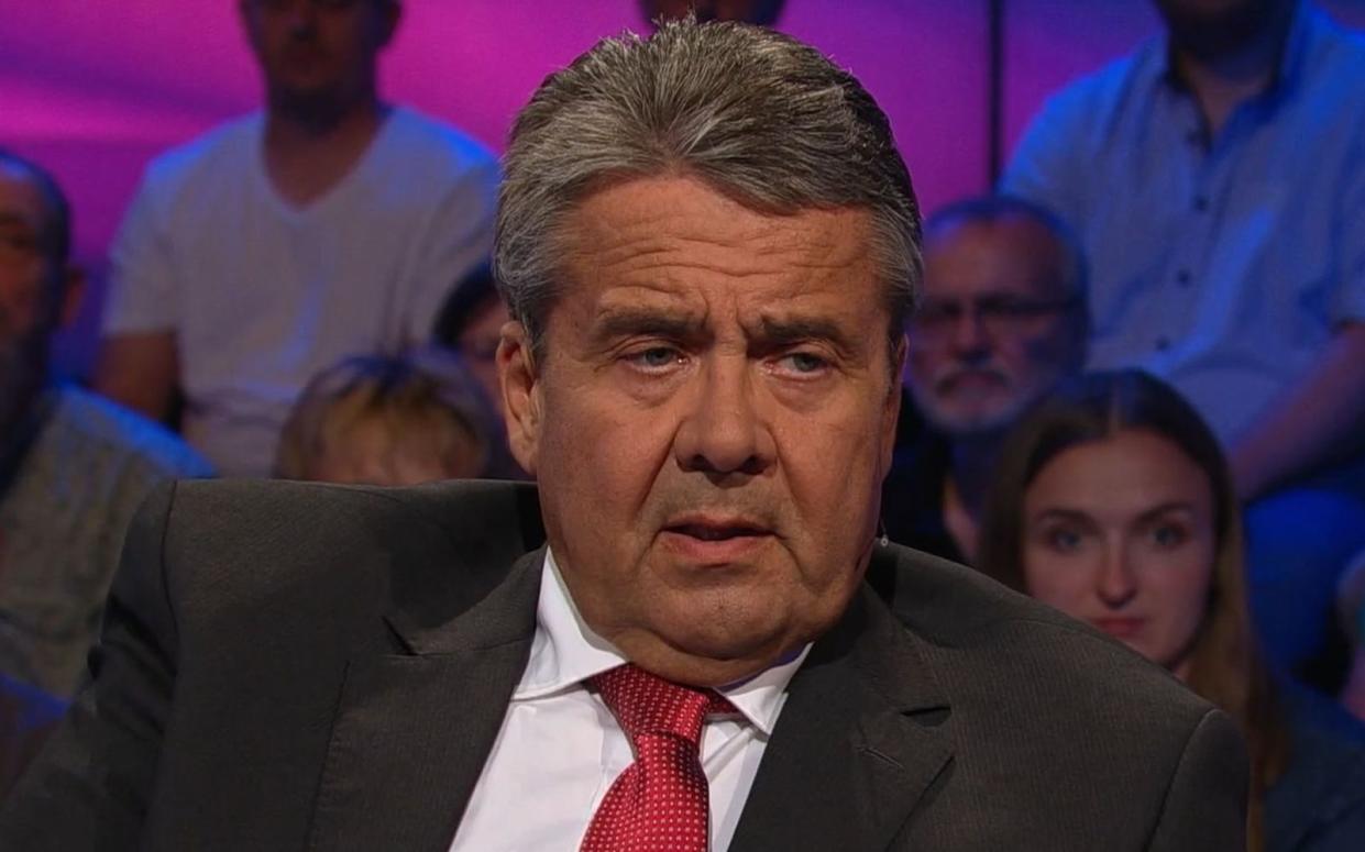 Der ehemalige Wirtschaftsminister Sigmar Gabriel war zu Gast in der Talkshow "maischberger" und sprach über die Energiekrise. (Bild: ARD / WDR)