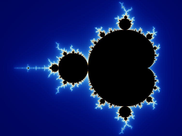 <span class="caption">Fractals are often used to explain how the multiverse may behave.</span> <span class="attribution"><span class="source">Created by Wolfgang Beyer/wikipedia</span>, <a class="link " href="http://creativecommons.org/licenses/by-sa/4.0/" rel="nofollow noopener" target="_blank" data-ylk="slk:CC BY-SA;elm:context_link;itc:0;sec:content-canvas">CC BY-SA</a></span>