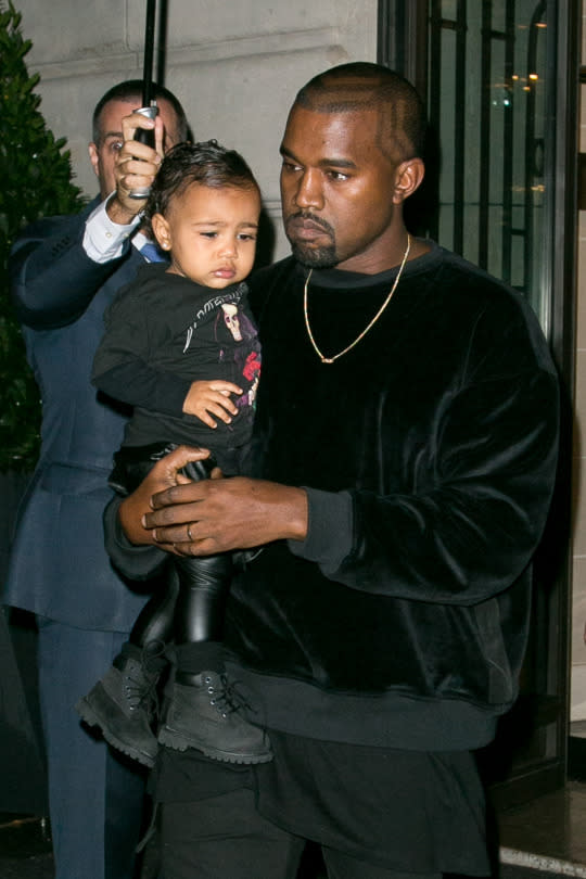 <p>She may be a child of the millennium, but that doesn’t mean Nori can’t stylishly throwback to the ‘90s. Here, she wears some version of what most girls wear out on a Saturday night—in their twenties.</p>