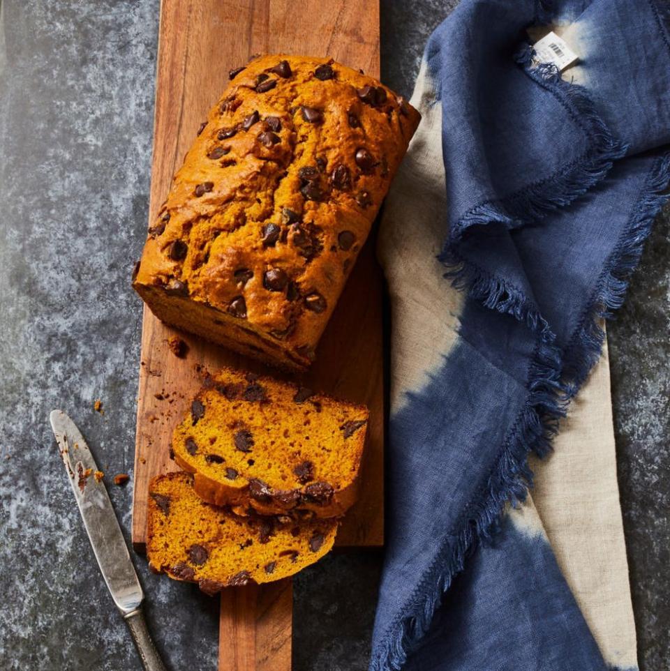 Pumpkin Chocolate Chip Bread