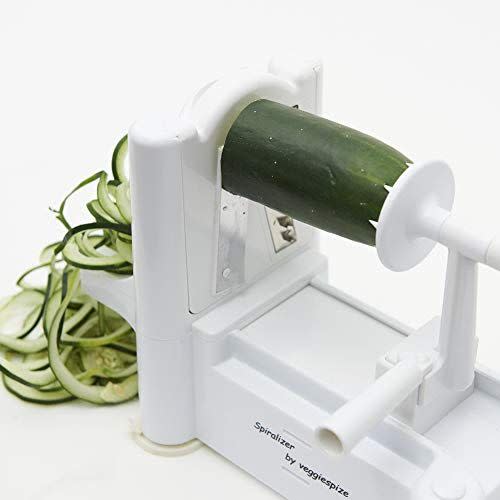 1) Veggiespize 5 Blade Spiral Slicer