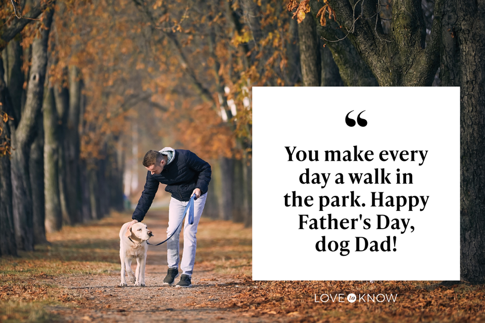 Celebrate Your Dog Dad With 45 Quotes for Father's Day