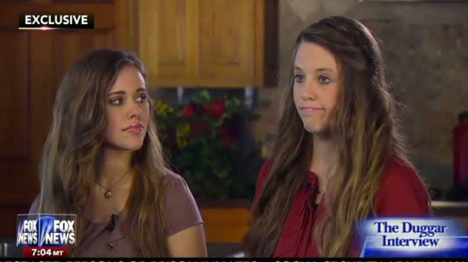 Sisters Jill Dillard, 24, and Jessa Seewald, 22, speak to Fox News about Josh Duggar&#39;s sex-abuse scandal.