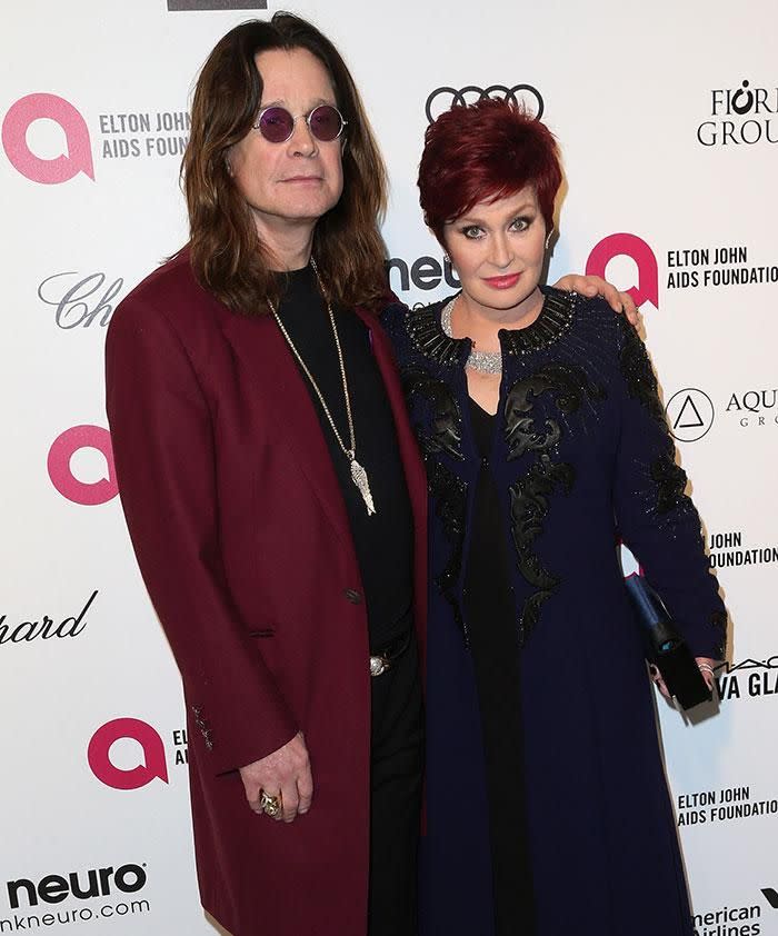 Sharon and Ozzy. Source: Getty Images.