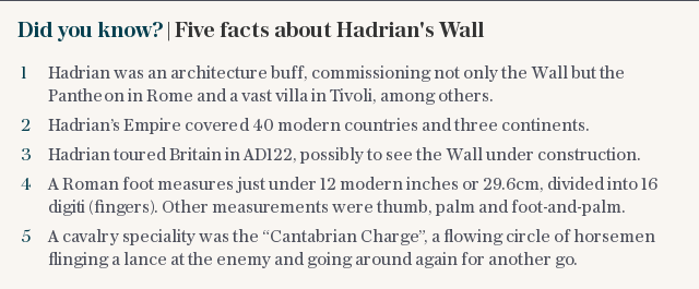 Did you know? | Five facts about Hadrian's Wall