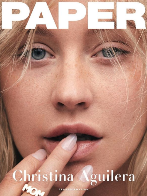 Christina Aguilera has had an epic transformation. Photo: Paper Magazine