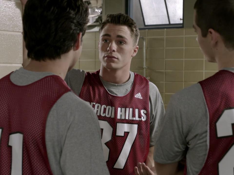 Tyler Posey, Colton Haynes, and Dylan O'Brien in season two of "Teen Wolf."