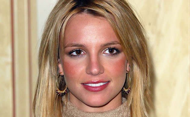 Britney Spears pictured promoting Crossroads in 2002.