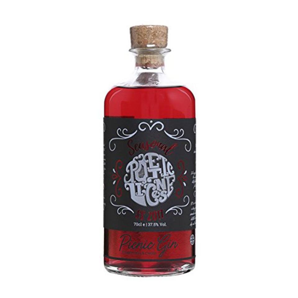 <p>Picnic gin, with its tasting notes of strawberries, juniper and coriander is basically the gin equivalent of Pimm's and it sounds delicious.</p><p>Poetic License Distillery Picnic Gin, £34.95, Amazon</p><p><a class="link " href="https://www.amazon.co.uk/Poetic-License-Distillery-Picnic-Gin/dp/B01G923MLQ/ref=sr_1_31?s=alcohol&ie=UTF8&qid=1518623847&sr=1-31&keywords=flavoured+gin&tag=hearstuk-yahoo-21&ascsubtag=%5Bartid%7C1919.g.17850422%5Bsrc%7Cyahoo-uk" rel="nofollow noopener" target="_blank" data-ylk="slk:BUY NOW;elm:context_link;itc:0;sec:content-canvas">BUY NOW</a><br></p>