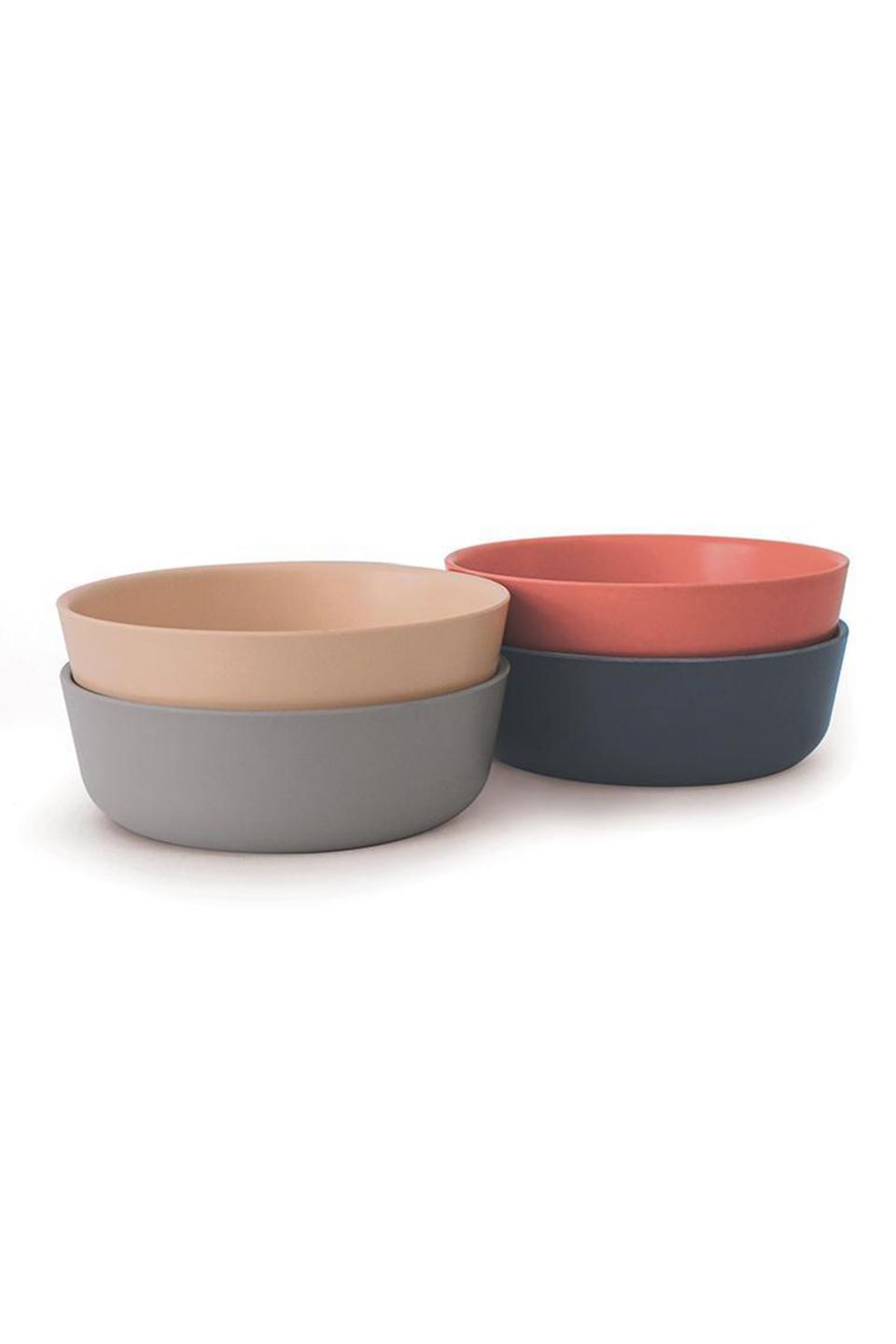 <p><strong>Ekobo</strong></p><p>goodeeworld.com</p><p><strong>$32.00</strong></p><p><a href="https://www.goodeeworld.com/collections/tableware/products/bowl-set-scandi" rel="nofollow noopener" target="_blank" data-ylk="slk:Shop Now;elm:context_link;itc:0;sec:content-canvas" class="link ">Shop Now</a></p><p>Yes, bowls for food and water are technically going to be used by the dog, but selecting a design-minded set (AKA one not intended for animals) is a gift for the person seeing them every day.</p>