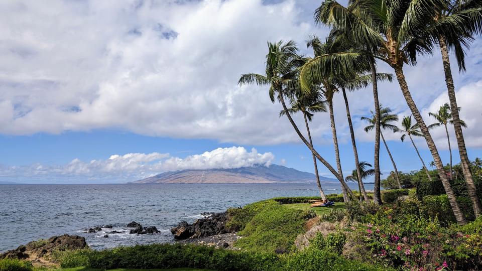 A mountain in Hawaii