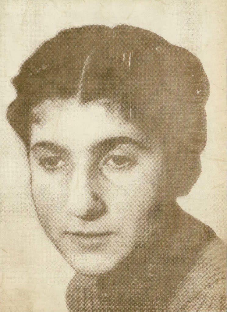 Helen “Zippi” Tichauer came to Auschwitz in 1942, deported from her hometown of Bratislava, Slovakia. Courtesy of Michael Berkowitz