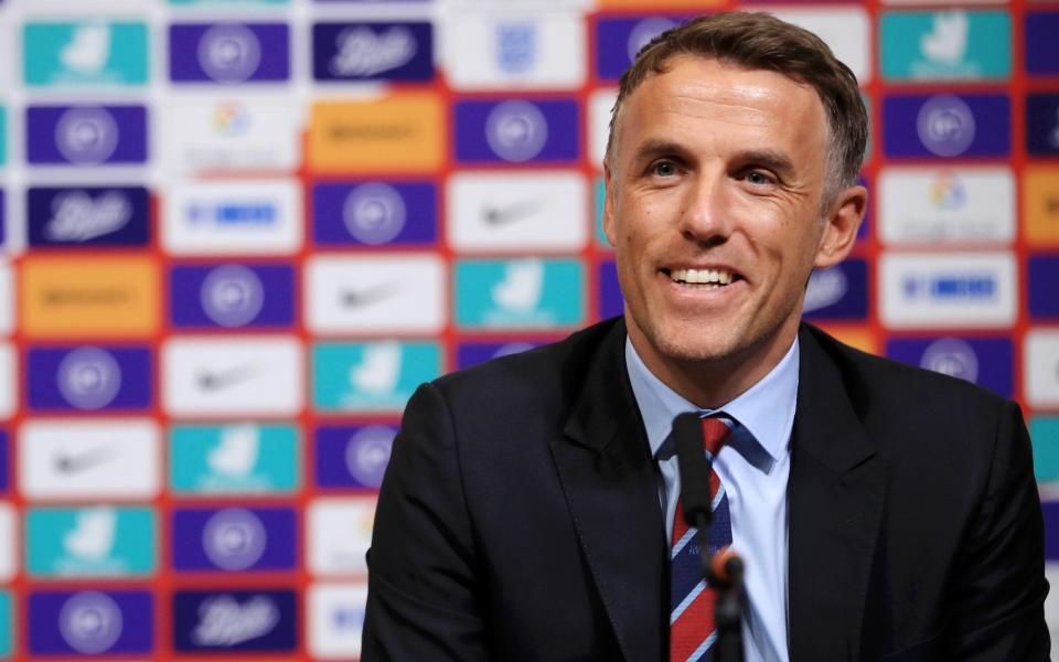 Phil Neville - England Women to open Euro 2021 campaign with 'dream' date at Old Trafford - GETTY IMAGES