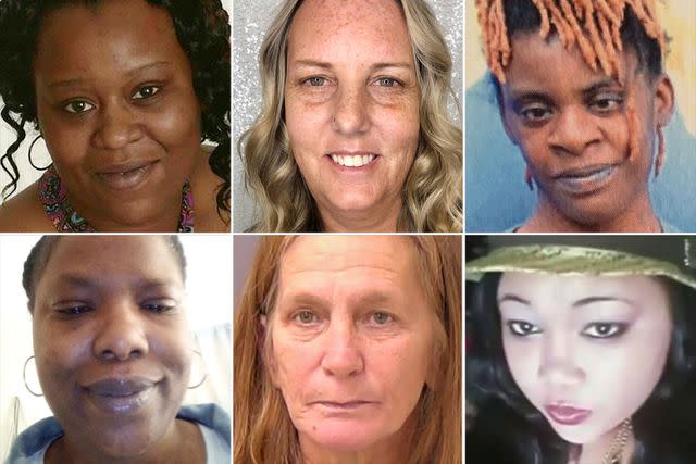 <p>Courtesy Smith Family; Courtesy Destiny Livingston; Courtesy Nicadra Brown; Facebook; Harrisburg Police Department; Facebook</p> The alleged victims: Clockwise, from top-left: Tonita Smith, Stephanie Harrison, Cheyenne Brown, Sonya Champ, Allene Redmon, Skye Allen