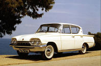 <p>Although it was a mainstream British Ford, the Consul Classic was so odd, and produced so briefly, that a passing pedestrian might exclaim, “What is that​?” in the unlikely event that they happened to see one today.</p><p>This extravagantly-designed saloon was launched in 1961 and lasted for only two years. A coupe version – the first Ford to be given the Capri name – survived for only a year after that. By comparison, the <strong>Corsair</strong> and <strong>Cortina</strong>, introduced slightly later in the 1960s, had far longer lives, perhaps because they looked far more conventional.</p>