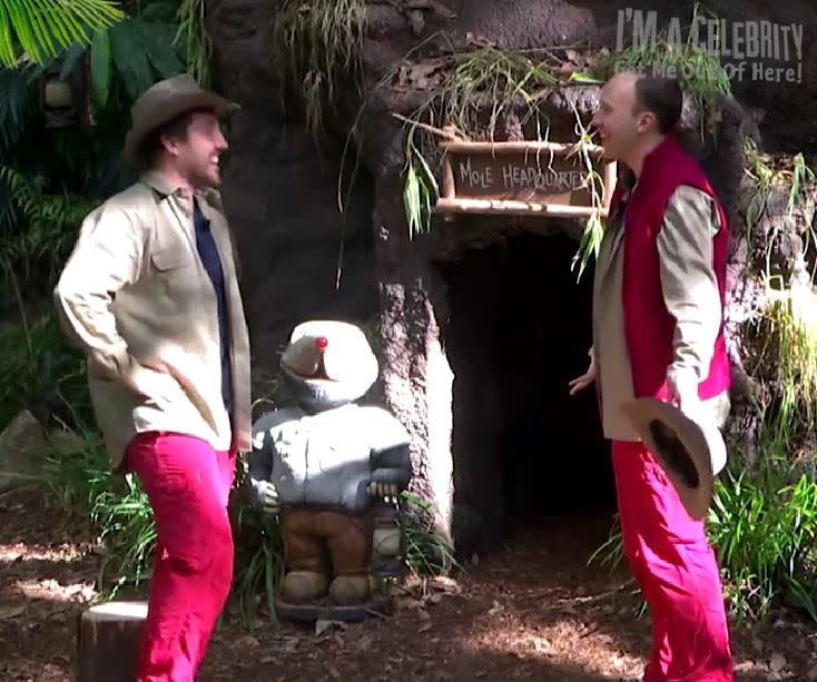 seann walsh, matt hancock, i'm a celeb