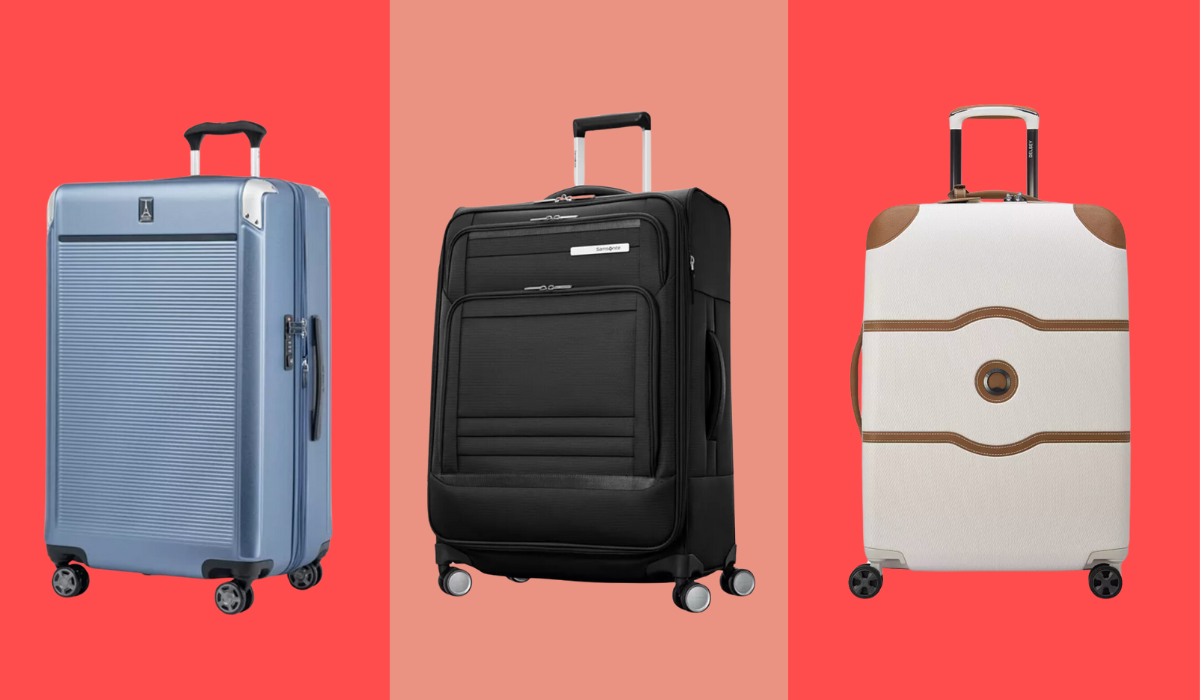 Three pieces of luggage