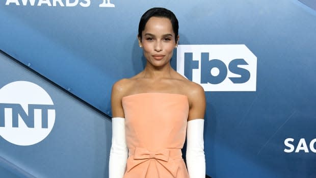 Zoe Kravitz in Oscar de la Renta.